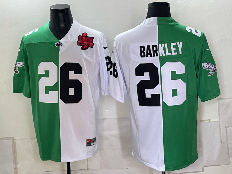Men 2026 Philadelphia Eagles #26 Barkley green Nike Limited NFL Jersey 0924005->philadelphia eagles->NFL Jersey